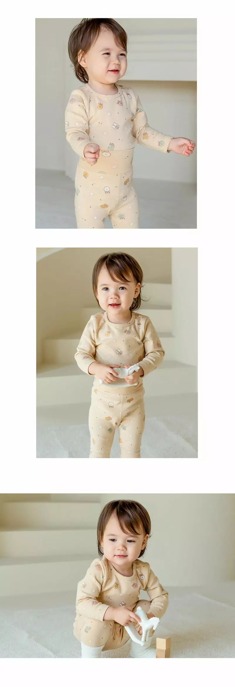Happy Prince - Korean Baby Fashion - #babyoutfit - Ladi Babay Easywear Yellow - 5