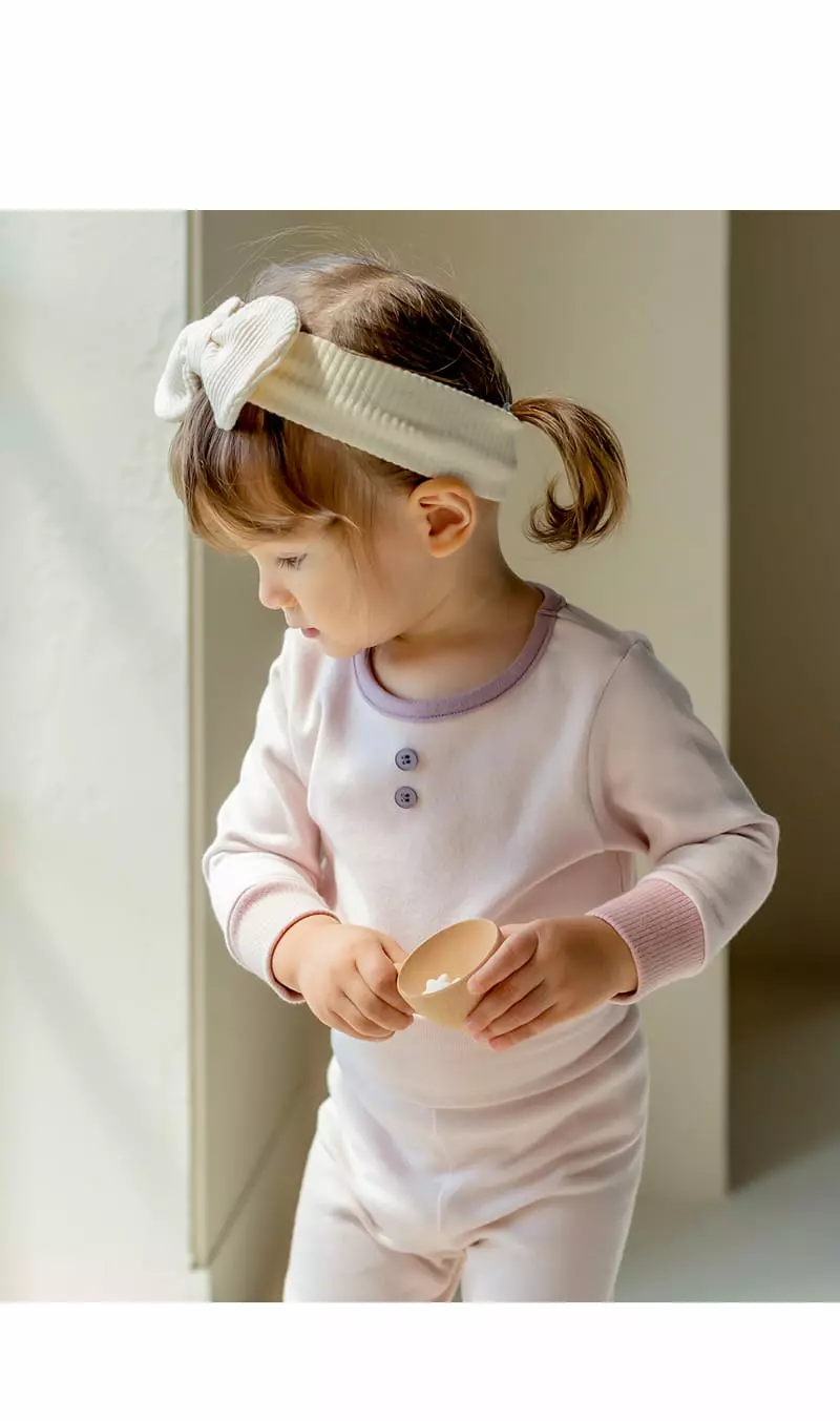 Happy Prince - Korean Baby Fashion - #babyoutfit - Dello Baby Easywear Pink