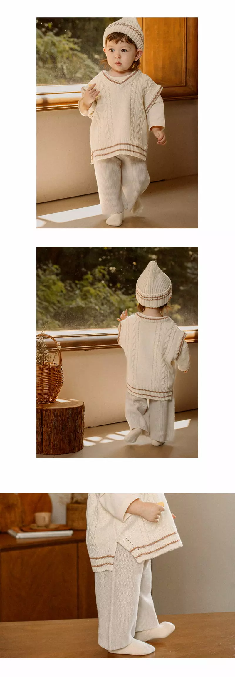 Happy Prince - Korean Baby Fashion - #babywear - Iriss Knit Baby Pants - 3