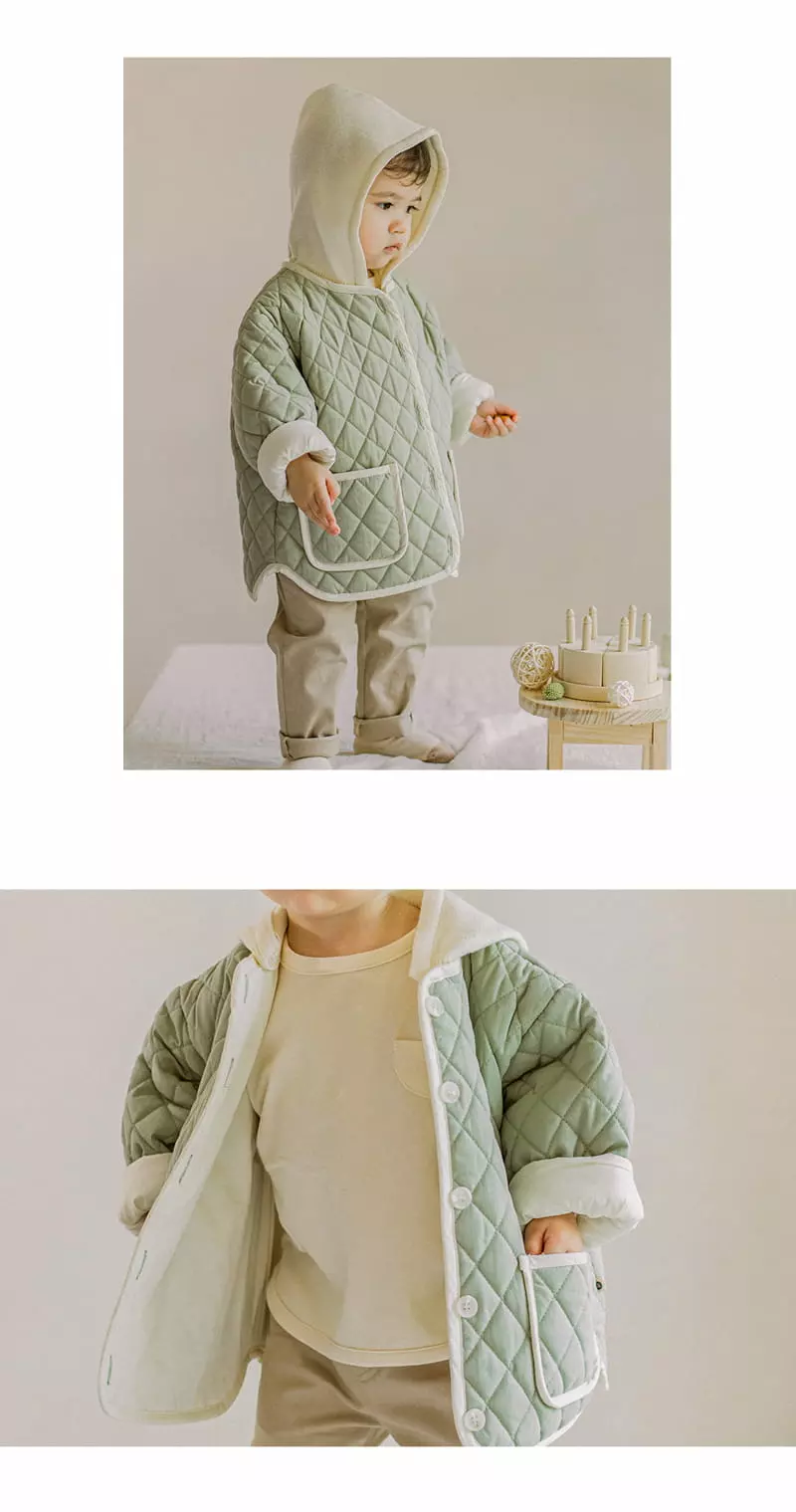 Happy Prince - Korean Baby Fashion - #onlinebabyshop - Kavin Quilting Jacket - 6