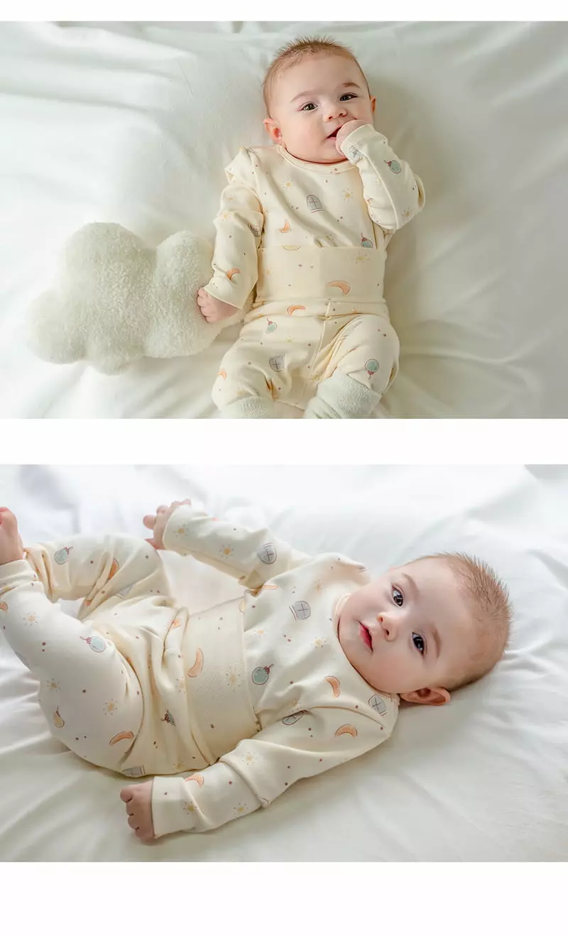 Happy Prince - Korean Baby Fashion - #onlinebabyshop - Ladi Babay Easywear Ivory - 7