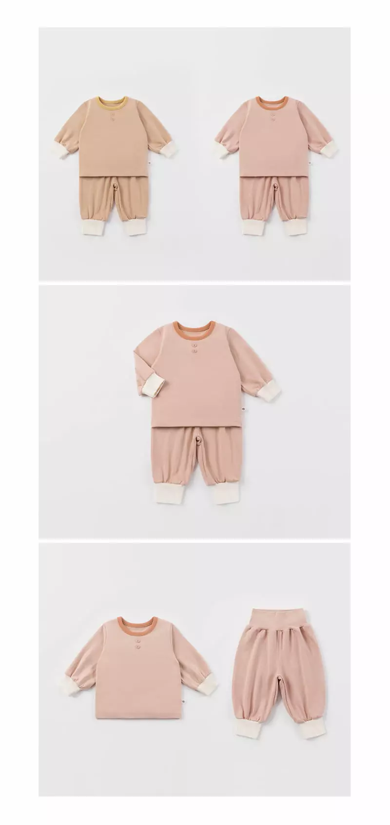 Happy Prince - Korean Children Fashion - #magicofchildhood - Beldi Comfy Belly Lounge Wear Pink - 5