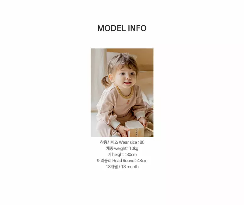 Happy Prince - Korean Children Fashion - #toddlerclothing - Beldi Comfy Belly Lounge Wear Coral - 10
