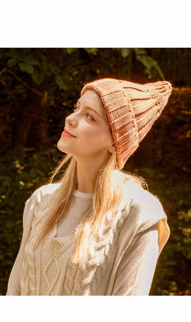 Happy Prince - Korean Women Fashion - #momslook - Sand Knit Mom Beanie