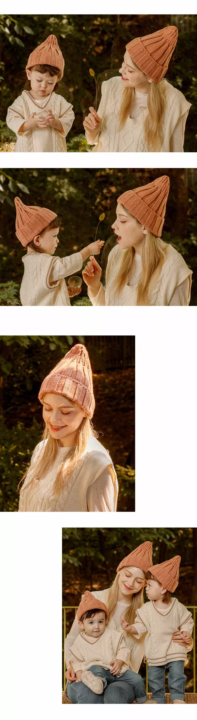Happy Prince - Korean Women Fashion - #momslook - Sand Knit Mom Beanie - 3