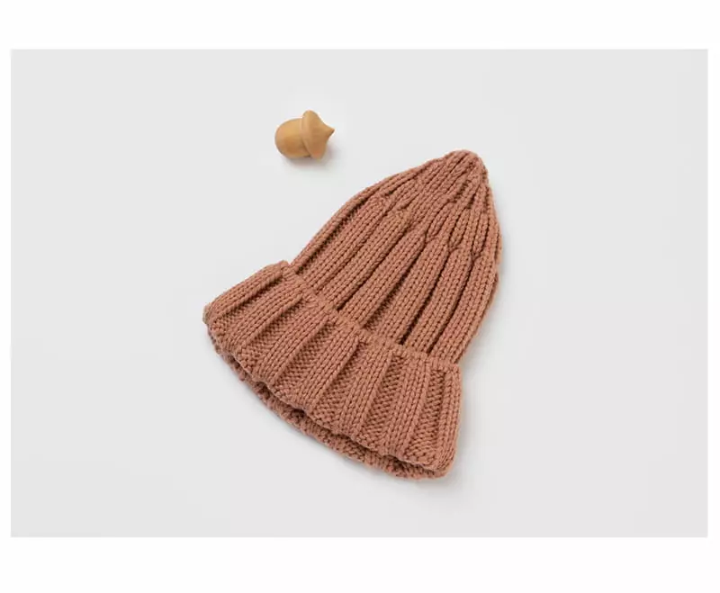 Happy Prince - Korean Women Fashion - #momslook - Sand Knit Mom Beanie - 5