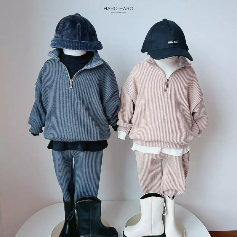 Haro Haro - Korean Children Fashion - #fashionkids - Maple Anorak Top Bottom Set