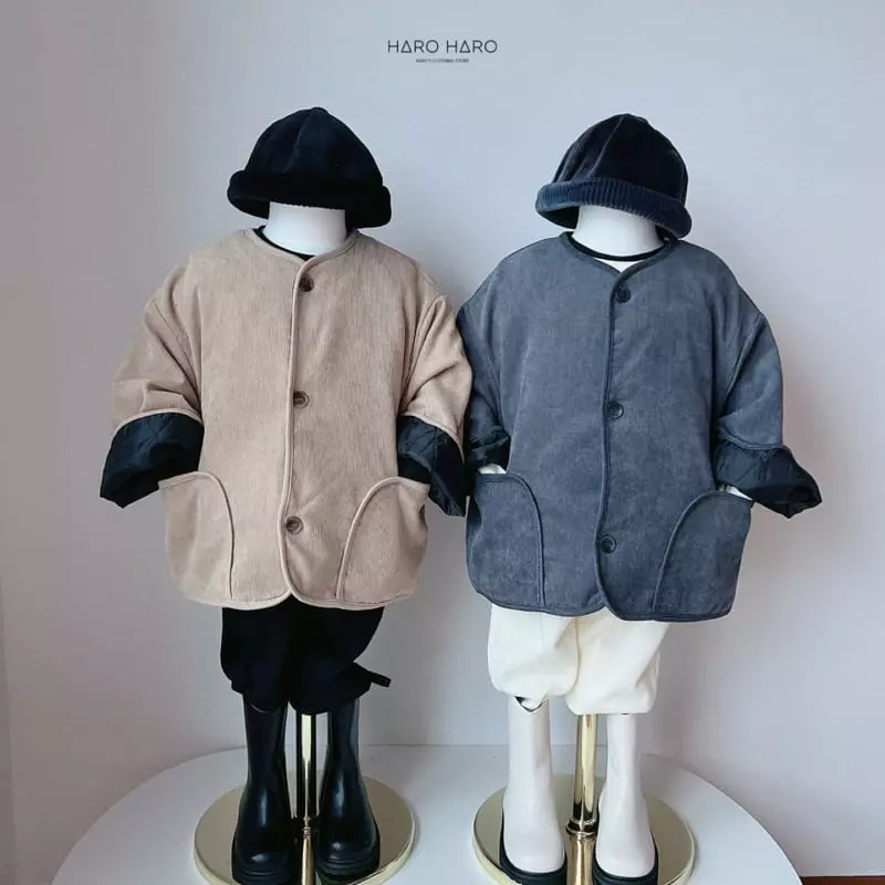 Haro Haro - Korean Children Fashion - #kidzfashiontrend - Latte Top Bottom Set - 6