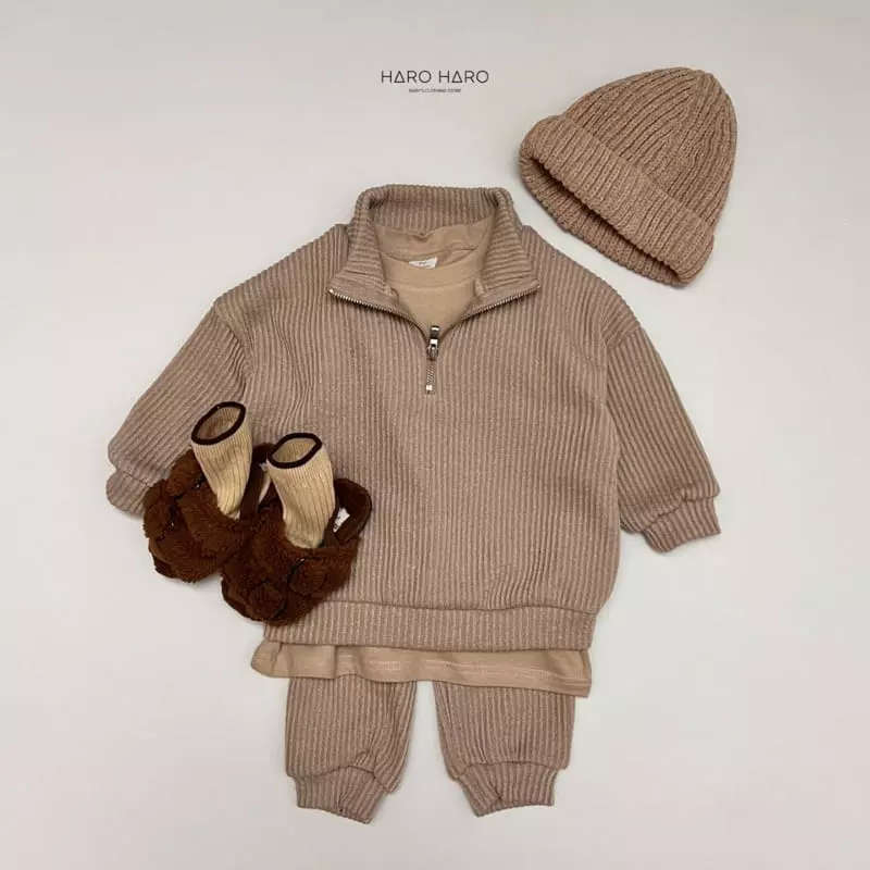 Haro Haro - Korean Children Fashion - #magicofchildhood - Maple Anorak Top Bottom Set - 7