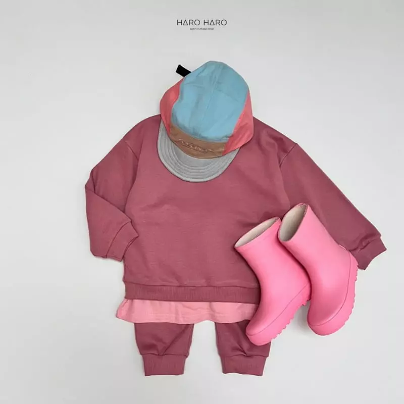 Haro Haro - Korean Children Fashion - #prettylittlegirls - Latte Top Bottom Set - 11