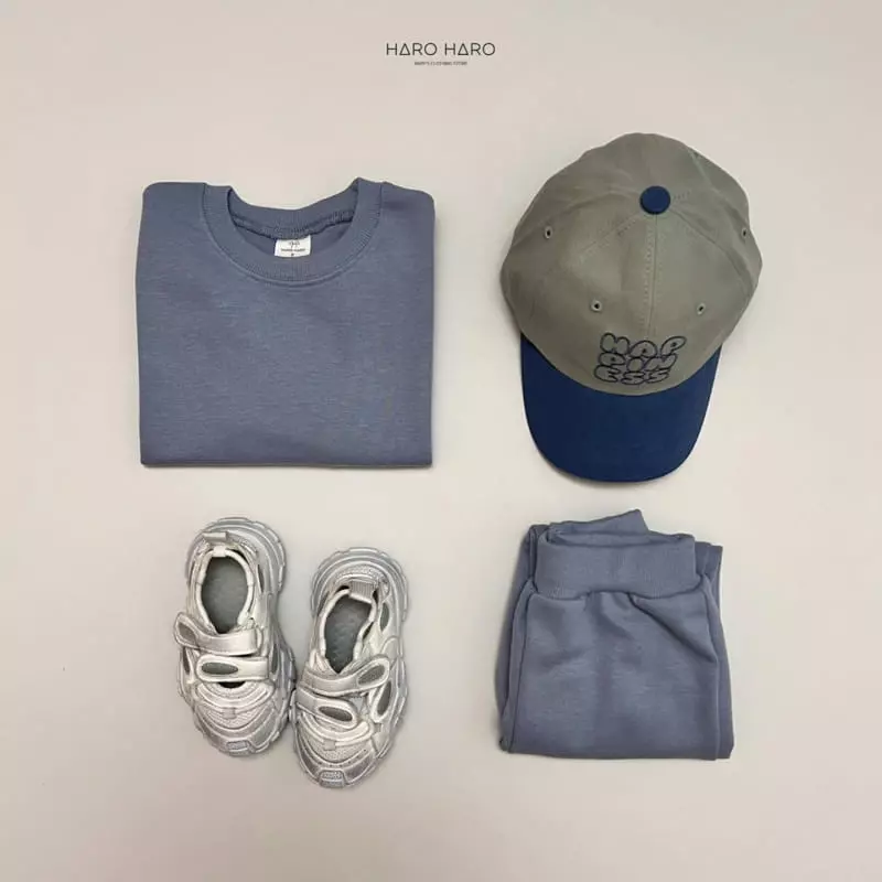 Haro Haro - Korean Children Fashion - #todddlerfashion - Latte Top Bottom Set - 12