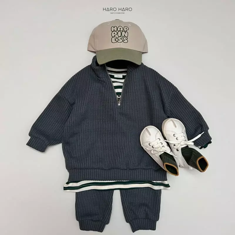Haro Haro - Korean Children Fashion - #toddlerclothing - Maple Anorak Top Bottom Set - 11