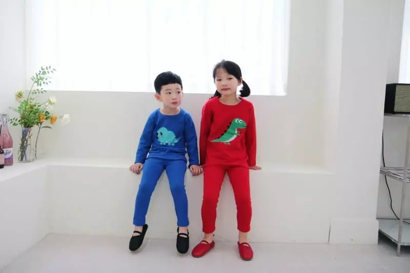 Heart Baby - Korean Children Fashion - #Kfashion4kids - Dino Friends Easywear - 9