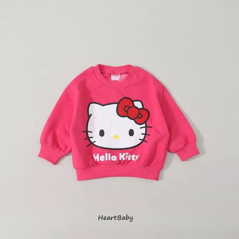 Heart Baby - Korean Children Fashion - #stylishchildhood - Sanrio Shorts Top Bottom Set - 4