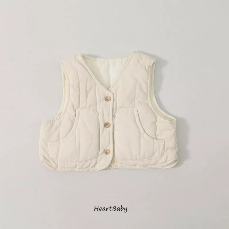 Heart Baby - Korean Children Fashion - #designkidswear - Malrang Vest - 12