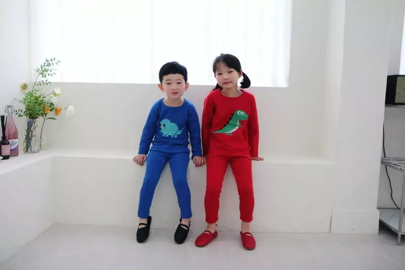 Heart Baby - Korean Children Fashion - #fashionkids - Dino Friends Easywear - 5