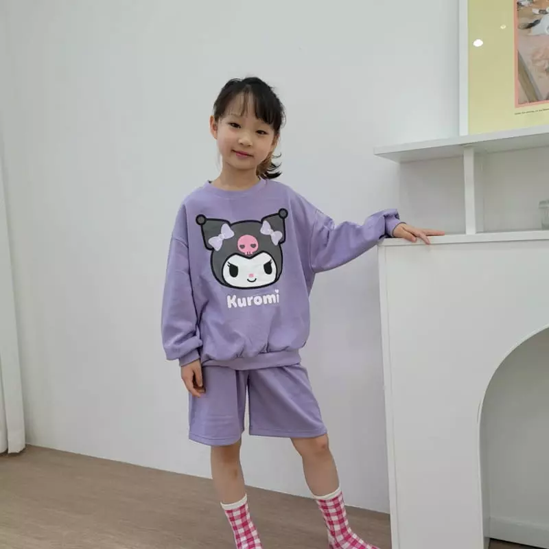 Heart Baby - Korean Children Fashion - #kidzfashiontrend - Sanrio Shorts Top Bottom Set - 11
