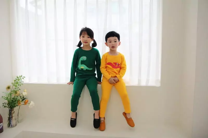 Heart Baby - Korean Children Fashion - #kidzfashiontrend - Dino Friends Easywear - 8