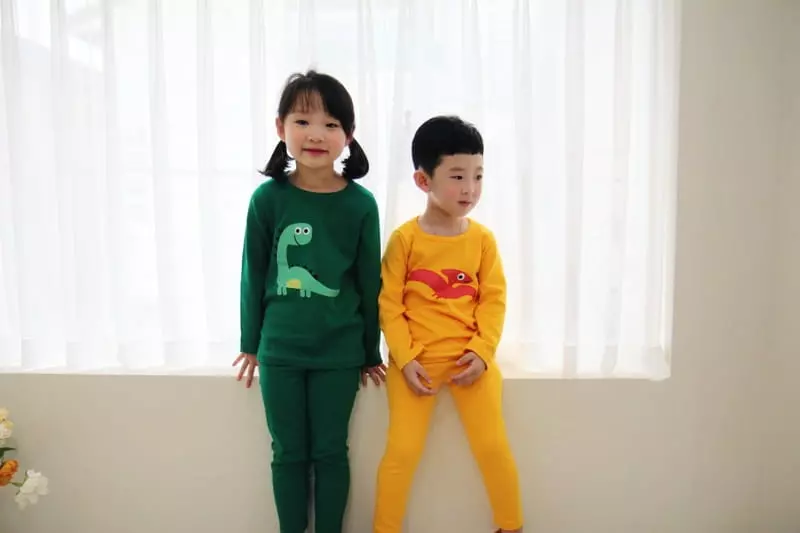 Heart Baby - Korean Children Fashion - #littlefashionista - Dino Friends Easywear - 10