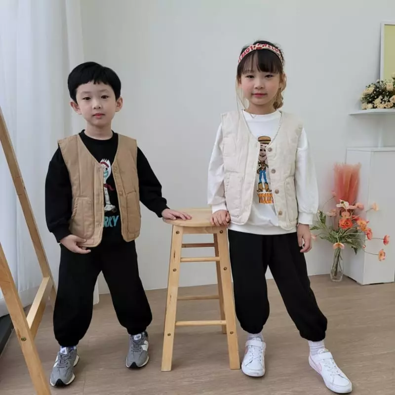 Heart Baby - Korean Children Fashion - #minifashionista - Malrang Vest - 5