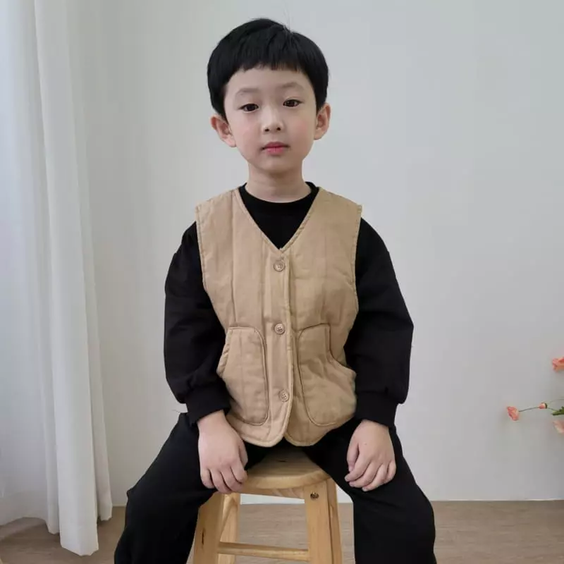 Heart Baby - Korean Children Fashion - #toddlerclothing - Malrang Vest - 8