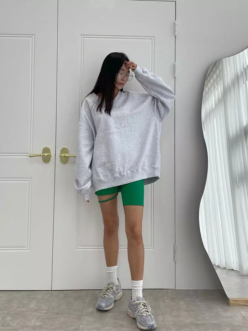 Hi Raki - Korean Women Fashion - #momslook - Energy V Sweatshirt