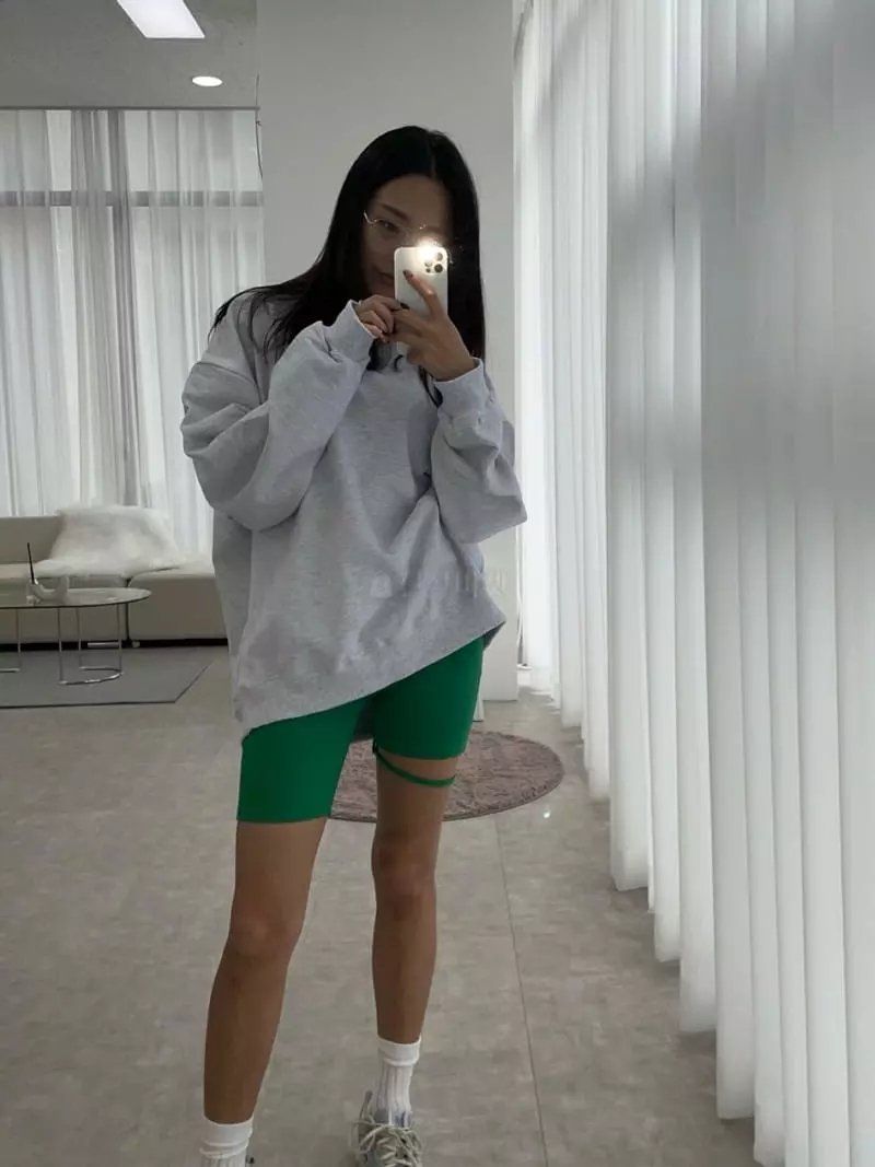 Hi Raki - Korean Women Fashion - #momslook - Energy V Sweatshirt - 7