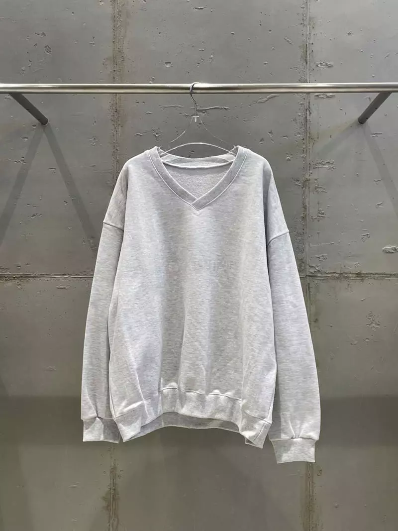 Hi Raki - Korean Women Fashion - #momslook - Energy V Sweatshirt - 9