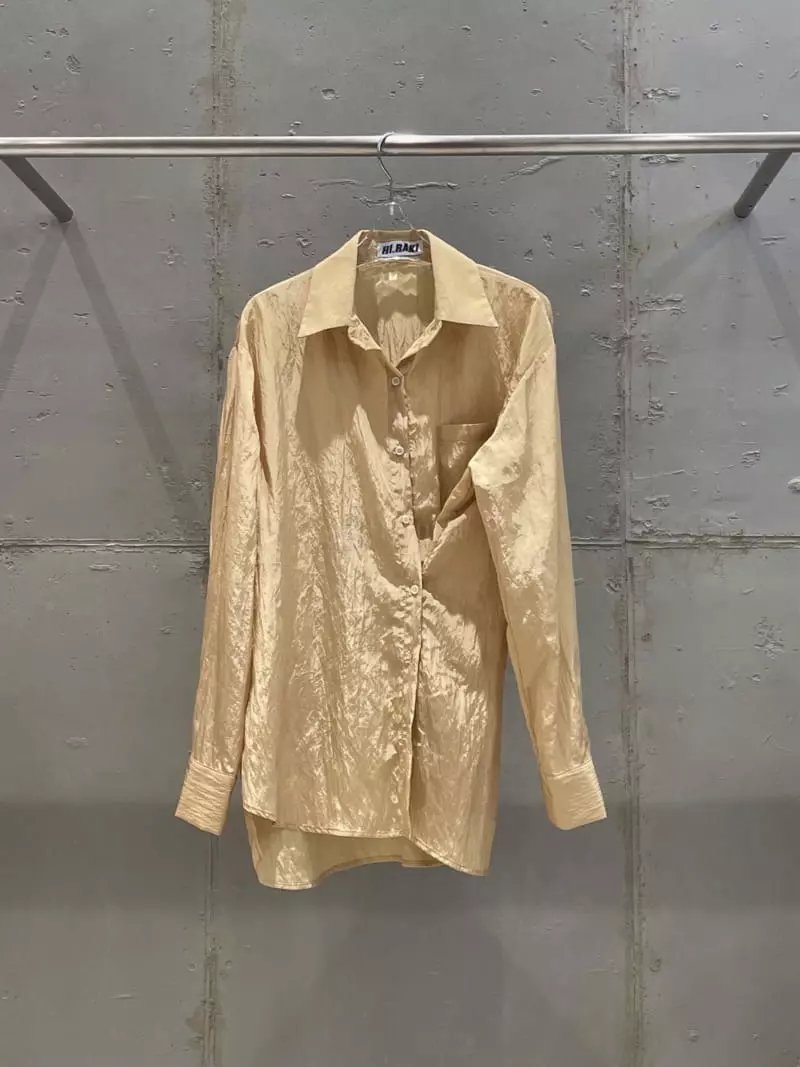 Hi Raki - Korean Women Fashion - #momslook - Shine Shirt - 3