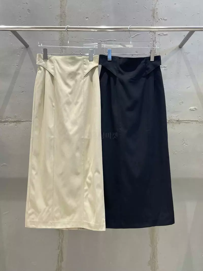 Hi Raki - Korean Women Fashion - #momslook - Belted Skirt - 7