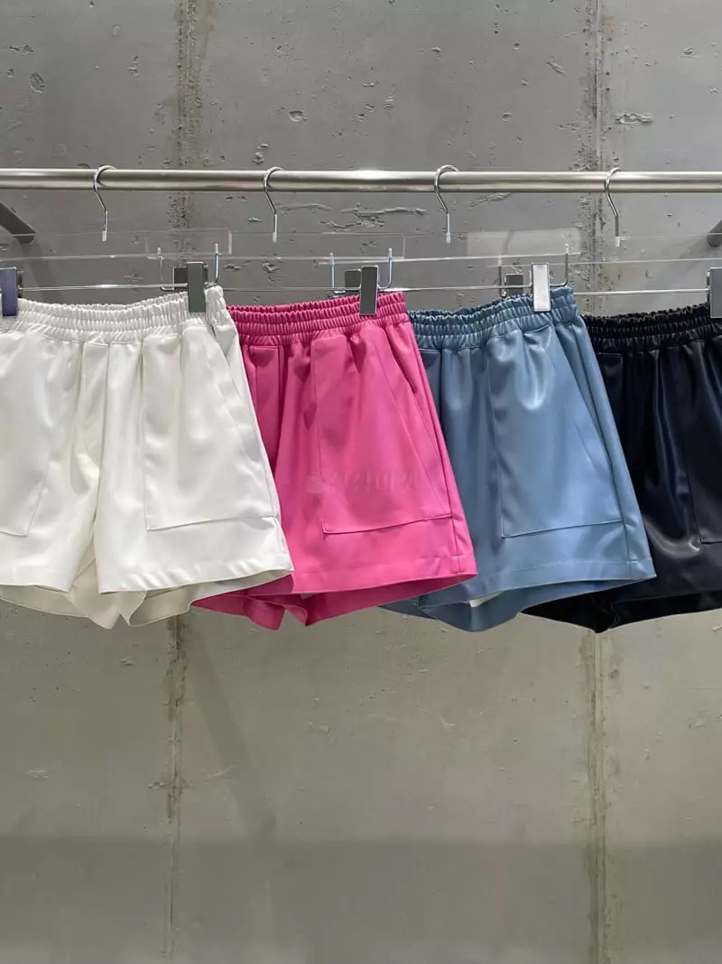 Hi Raki - Korean Women Fashion - #momslook - Leather Shorts - 8