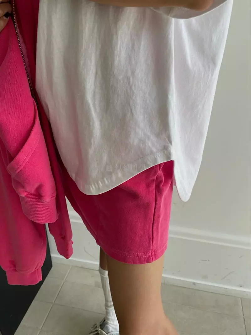Hi Raki - Korean Women Fashion - #momslook - Piping U Neck Tee