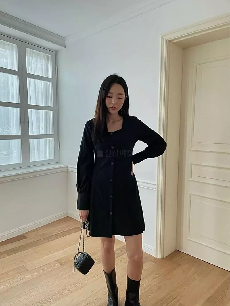 Hi Raki - Korean Women Fashion - #momslook - Doroshi One-piece - 3