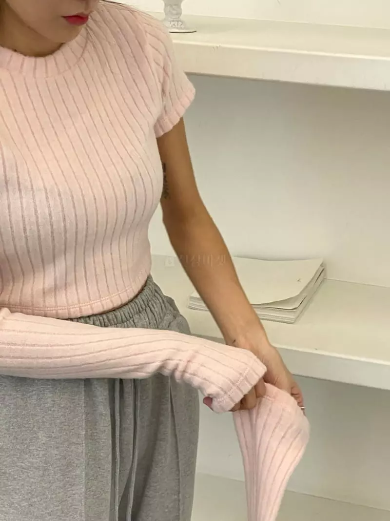 Hi Raki - Korean Women Fashion - #momslook - Lora Warmer Tee - 8