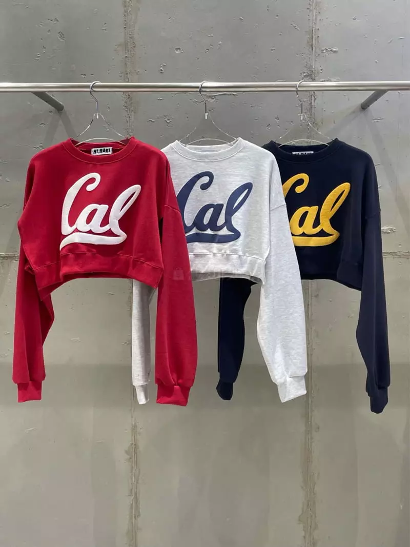 Hi Raki - Korean Women Fashion - #pursuepretty - Cal Sweatshirt - 8