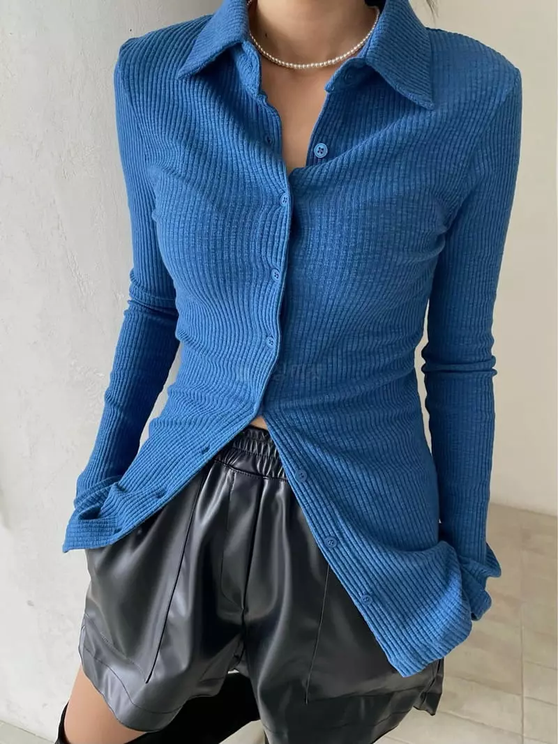 Hi Raki - Korean Women Fashion - #romanticstyle - Rib Cardigan - 11