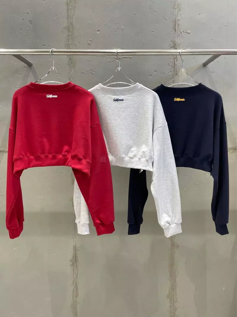 Hi Raki - Korean Women Fashion - #romanticstyle - Cal Sweatshirt - 10