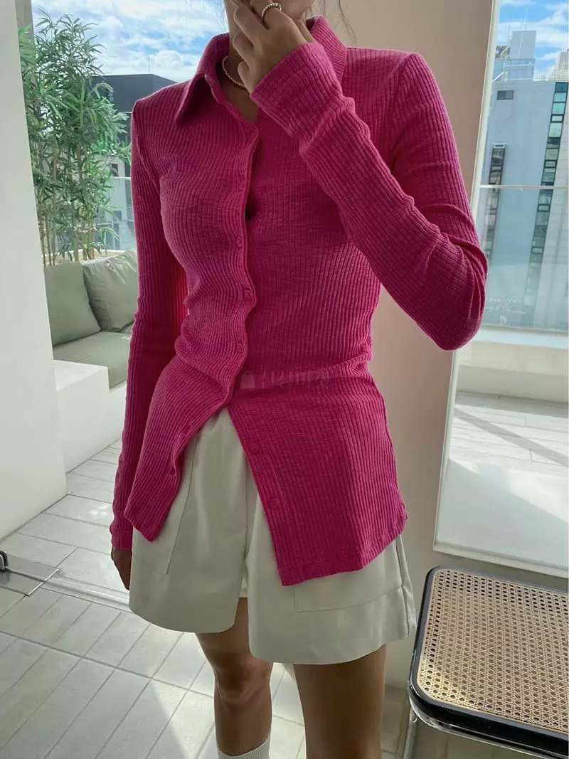 Hi Raki - Korean Women Fashion - #shopsmall - Rib Cardigan - 12