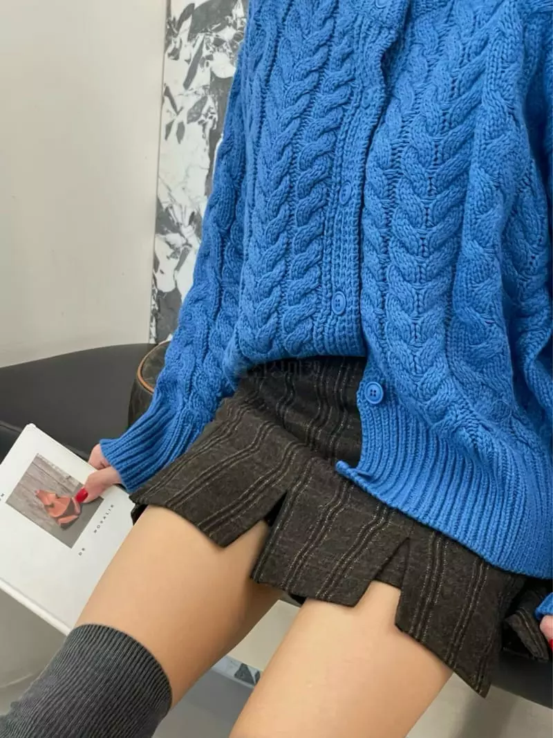 Hi Raki - Korean Women Fashion - #thelittlethings - Check Skirt Pants - 9