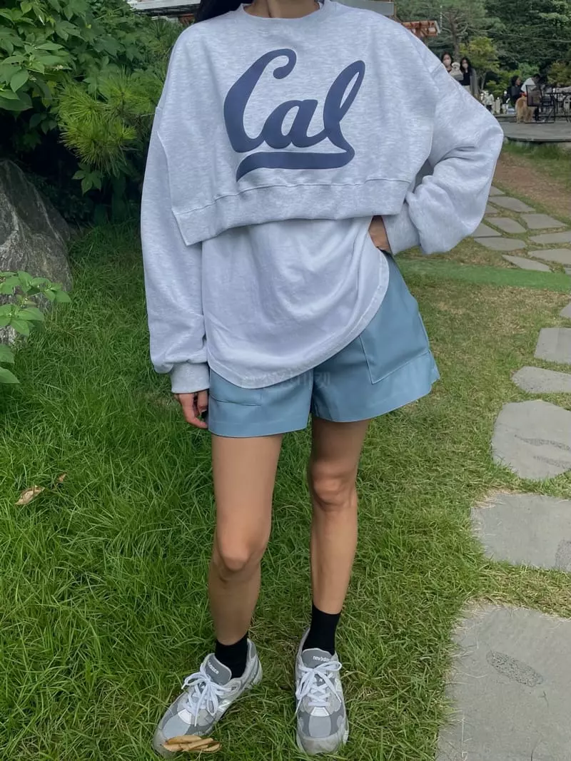 Hi Raki - Korean Women Fashion - #vintagekidsstyle - Cal Sweatshirt - 7