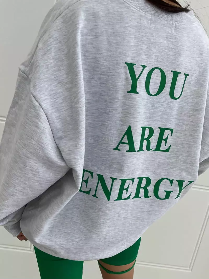 Hi Raki - Korean Women Fashion - #womensfashion - Energy V Sweatshirt - 8
