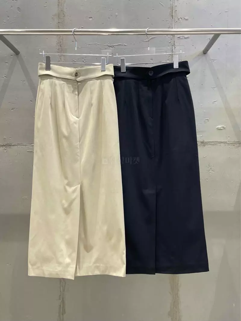 Hi Raki - Korean Women Fashion - #womensfashion - Belted Skirt - 6