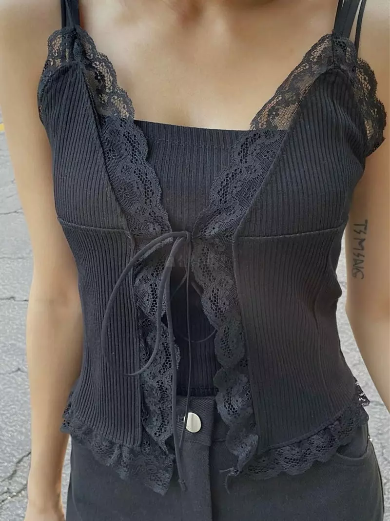 Hi Raki - Korean Women Fashion - #womensfashion - Lace Set - 12