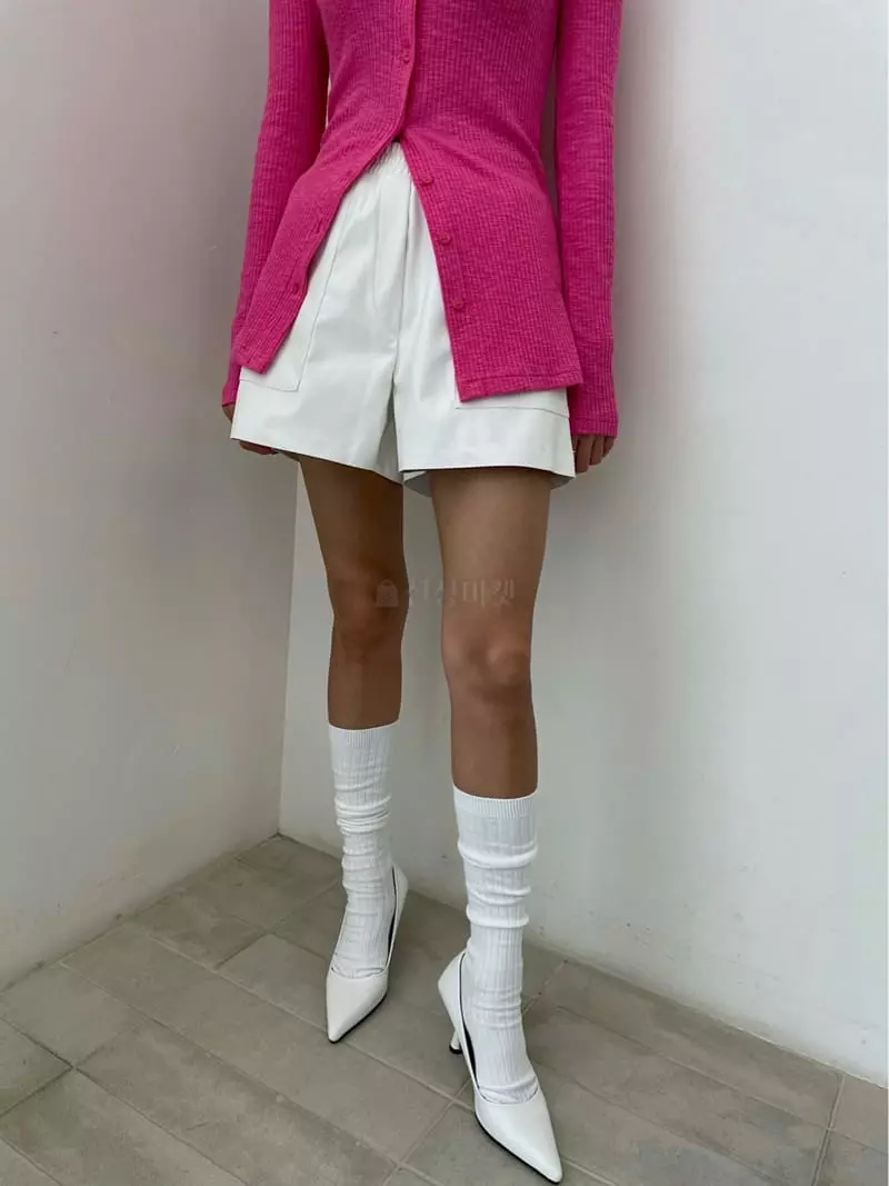 Hi Raki - Korean Women Fashion - #womensfashion - Leather Shorts