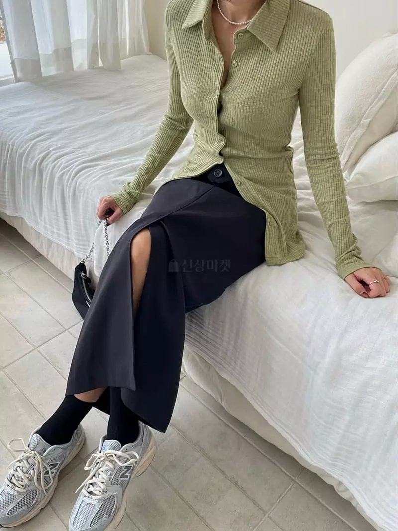 Hi Raki - Korean Women Fashion - #womensfashion - Rib Cardigan - 6