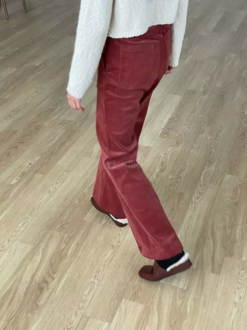 Hoper - Korean Women Fashion - #momslook - Bootscut Pants - 5