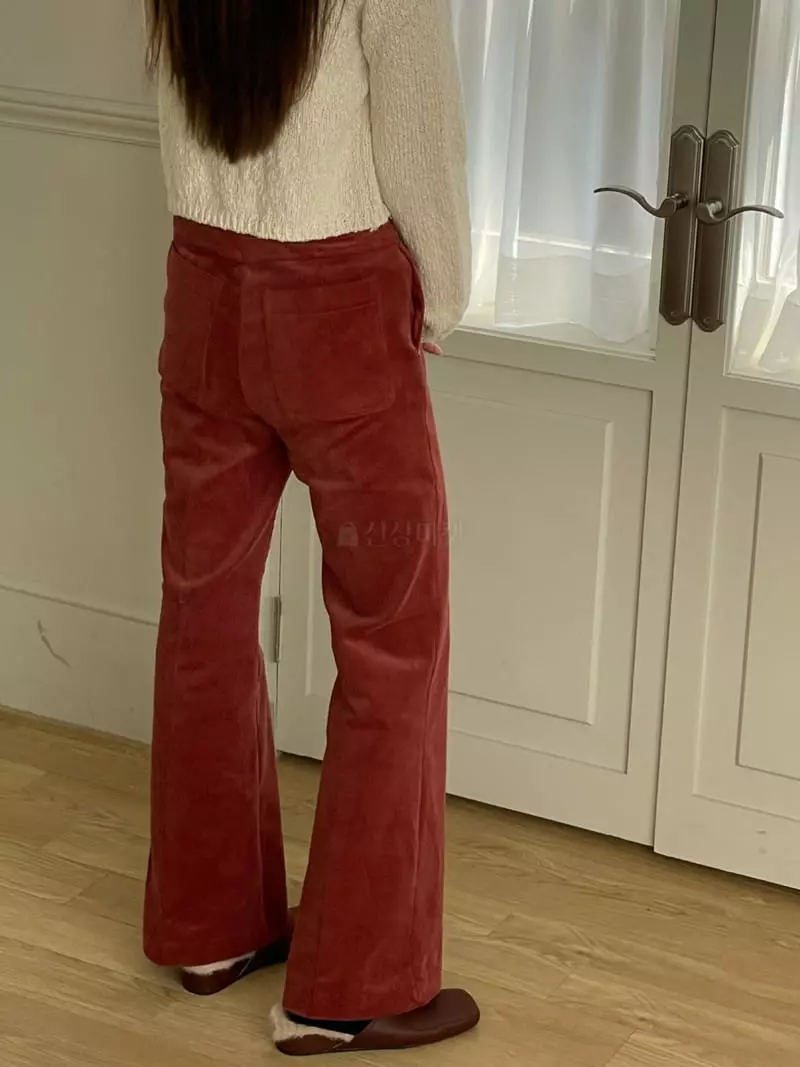 Hoper - Korean Women Fashion - #momslook - Rib Span Pants - 2