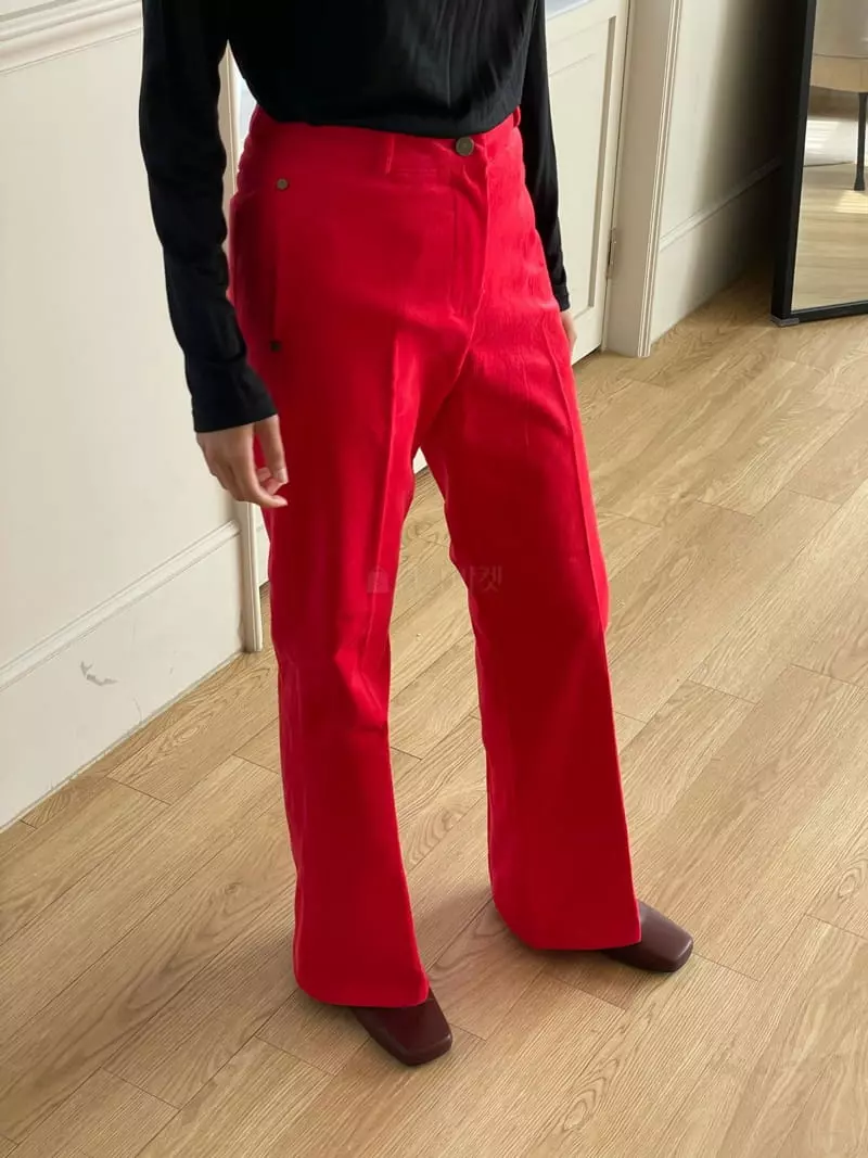 Hoper - Korean Women Fashion - #momslook - Rib Span Pants - 8