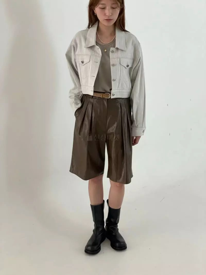 Hoper - Korean Women Fashion - #momslook - Crop Jacket - 3