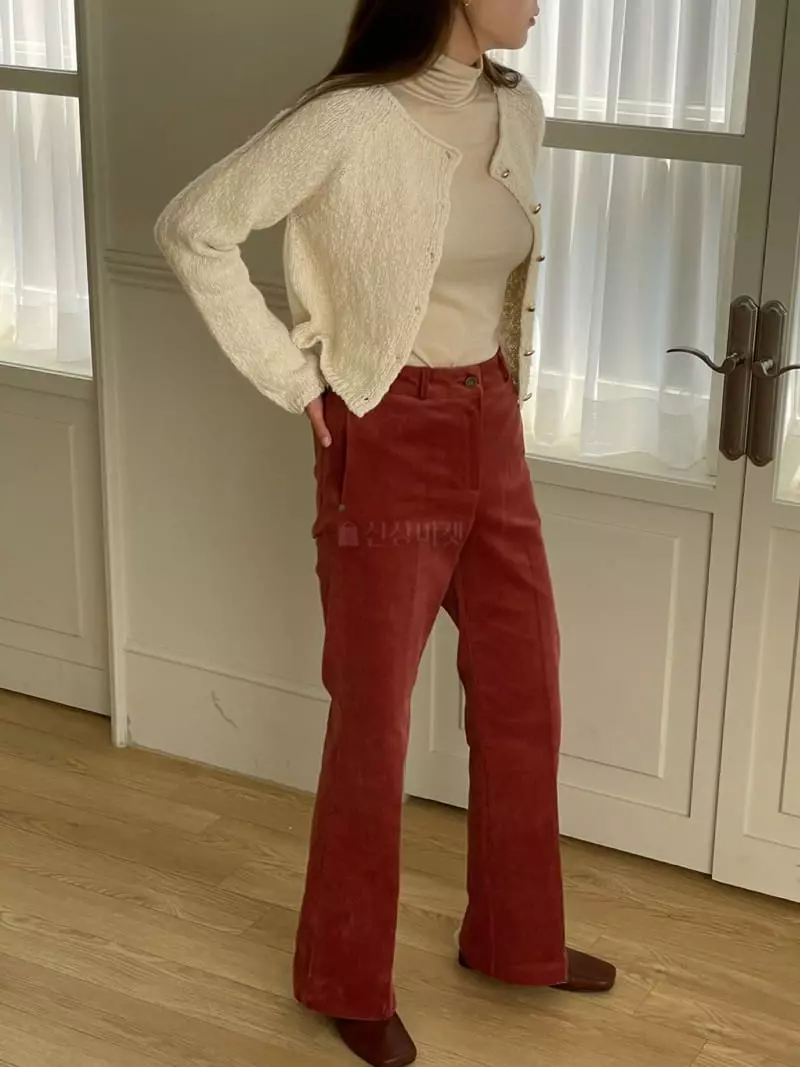 Hoper - Korean Women Fashion - #momslook - Crop Knit Cardigan - 7